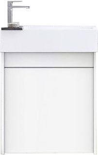 Подвесная тумба под раковину Art&Max Family 50см белый глянцевый Family-500-1D-SO-BL